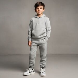 Nike 3Brand by Ryan Williams Kids Gray Fleece Jogger Sweatpants S (8-10 Years)